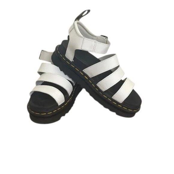 Dr. Martens Blaire Hydro Leather Strap Sandals - Picture 2 of 10